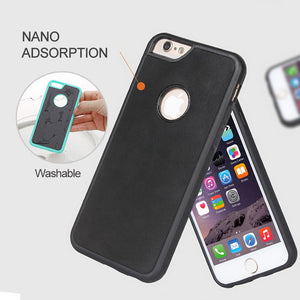 Nano Suction Anti Gravity Case for iPhone 6 6s 7 8 Plus X