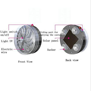 Solar Powered Mosquito Zapper