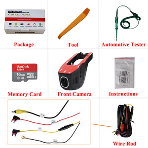 Professional WIFI Dash Camera  with Loop Recording